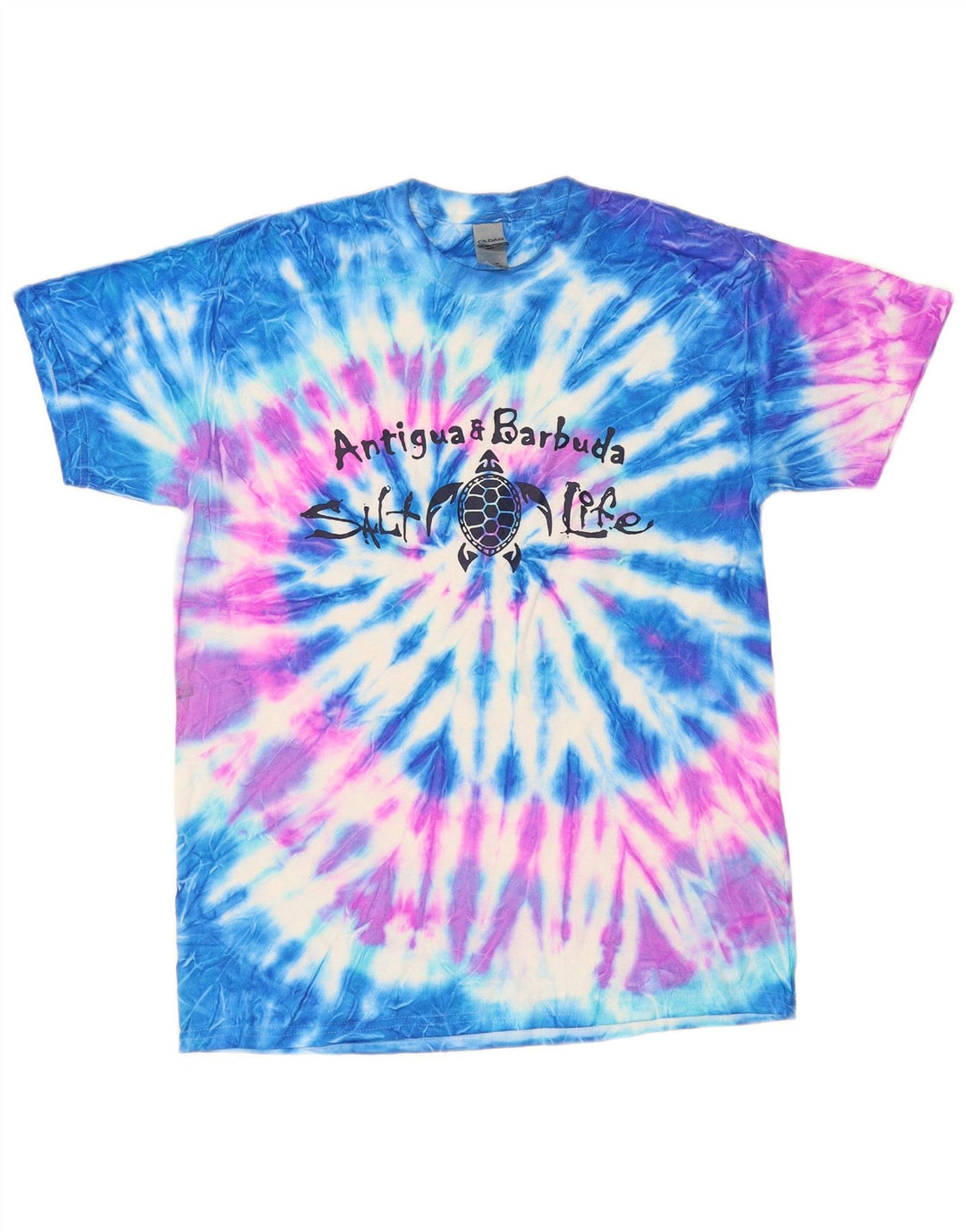Gildan T-Shirt Graphique Antigua & Barbuda Homme Multicolore Moyen