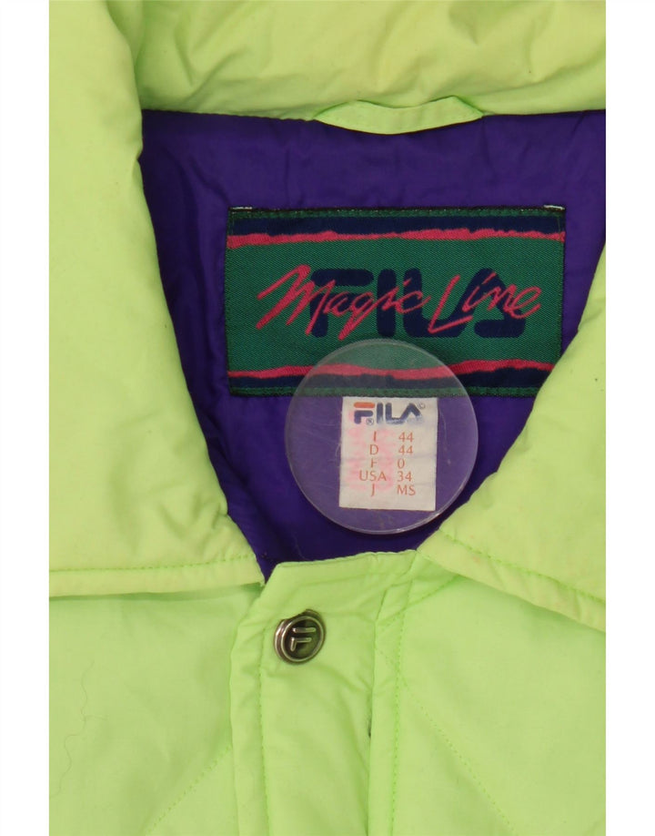 Fila Veste matelassée pour femme IT 44 Vert moyen