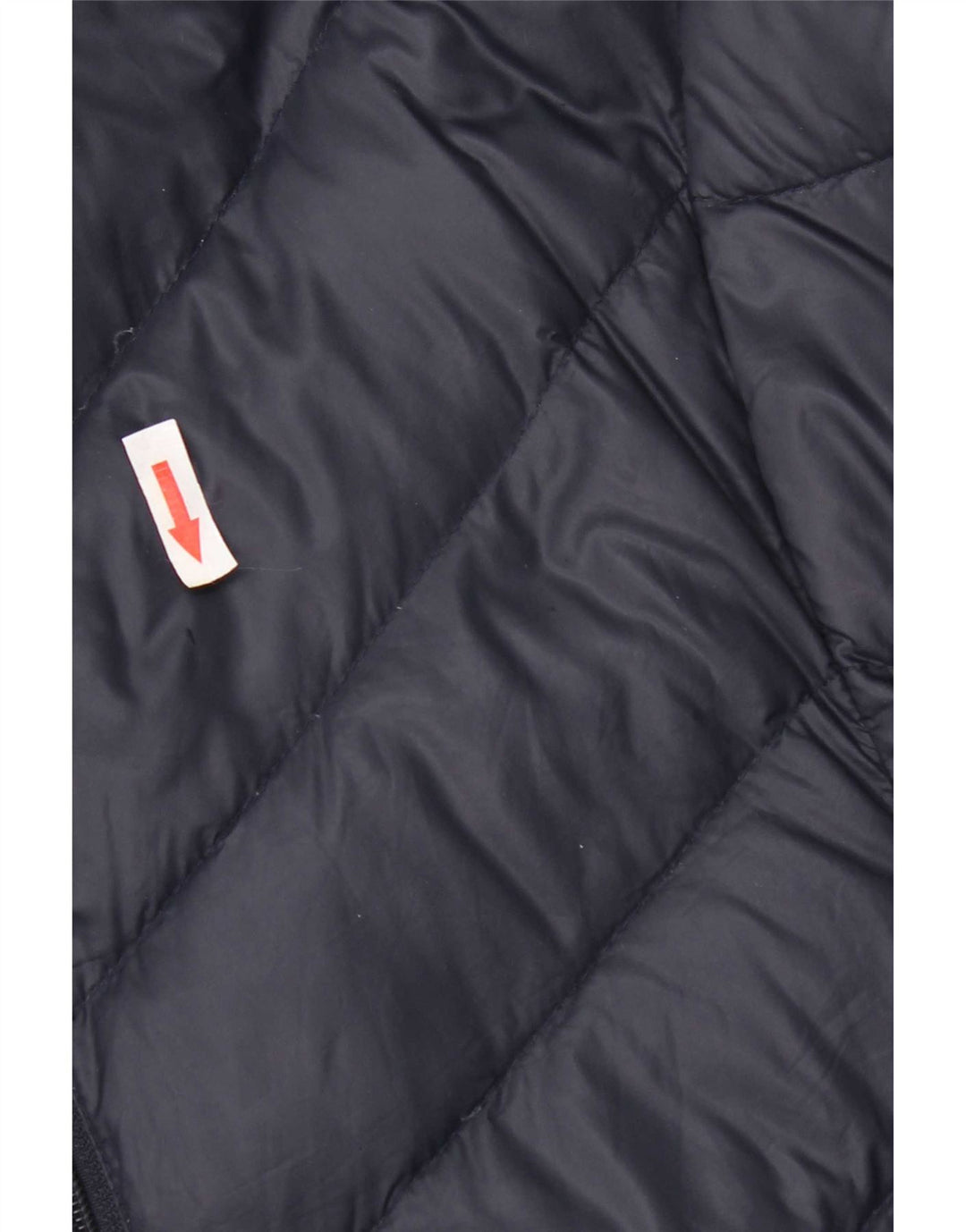 Calvin Klein Manteau rembourré pour femme UK 16 Large Bleu marine Nylon