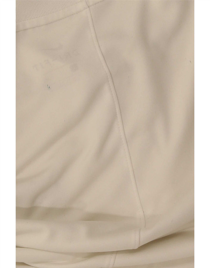 Nike T-Shirt Homme Haut Large Blanc Polyester