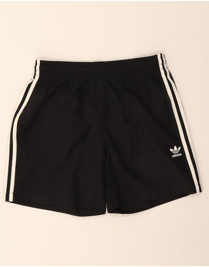 Adidas Short de sport pour homme en polyester noir moyen