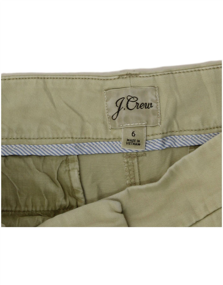 J. Crew Short Chino Femme US 6 Medium W30 Coton Kaki