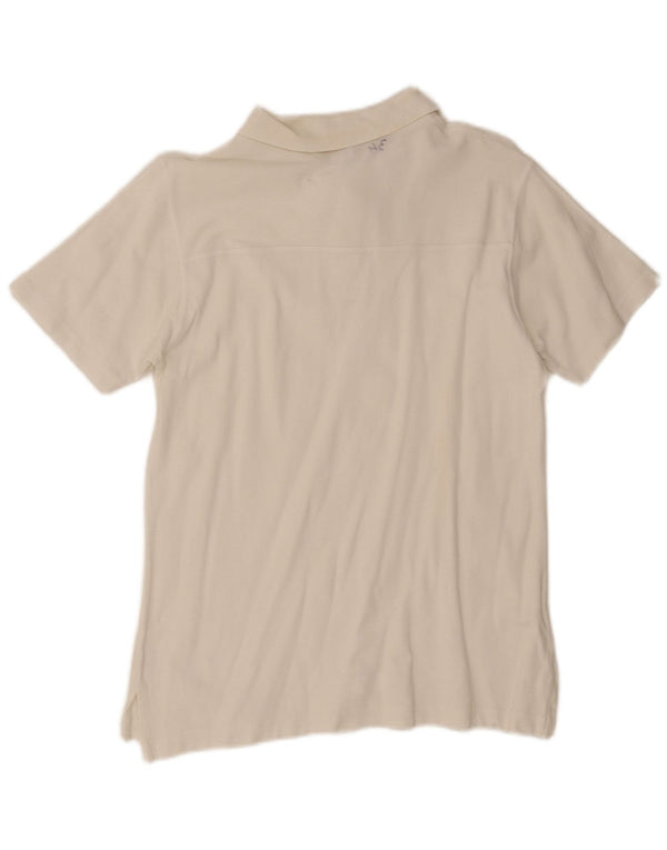 Moschino Polo Homme Blanc Moyen Coton