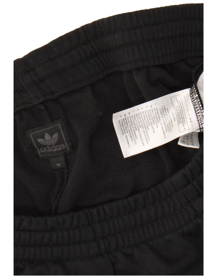 Adidas Pantalon de survêtement pour femme UK 14 Medium Noir Coton