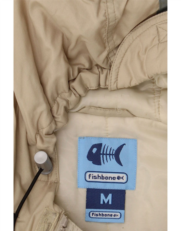Fishbone Veste Anorak à capuche pour homme UK 38 Beige moyen