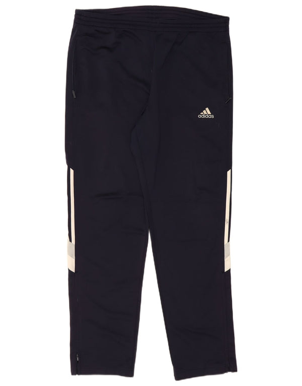 ADIDAS Pantalon de survêtement pour homme UK 42/44 Large Bleu marine Colourblock