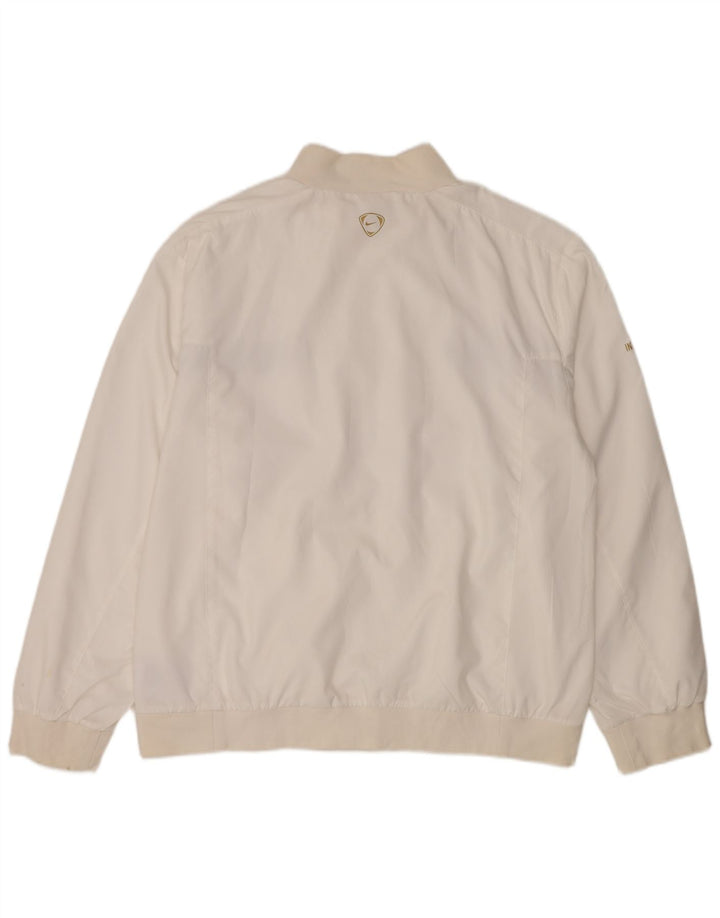Nike Veste de survêtement Inter Milan pour homme UK 45/47 XL Blanc cassé Polyester