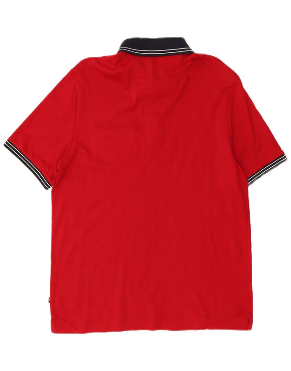 Nautica Polo Homme Petit Rouge Colourblock