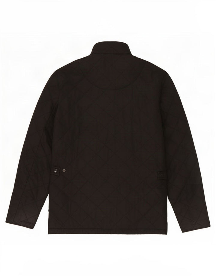 Barbour Veste matelassée pour homme UK 38 Medium Noir Polyester
