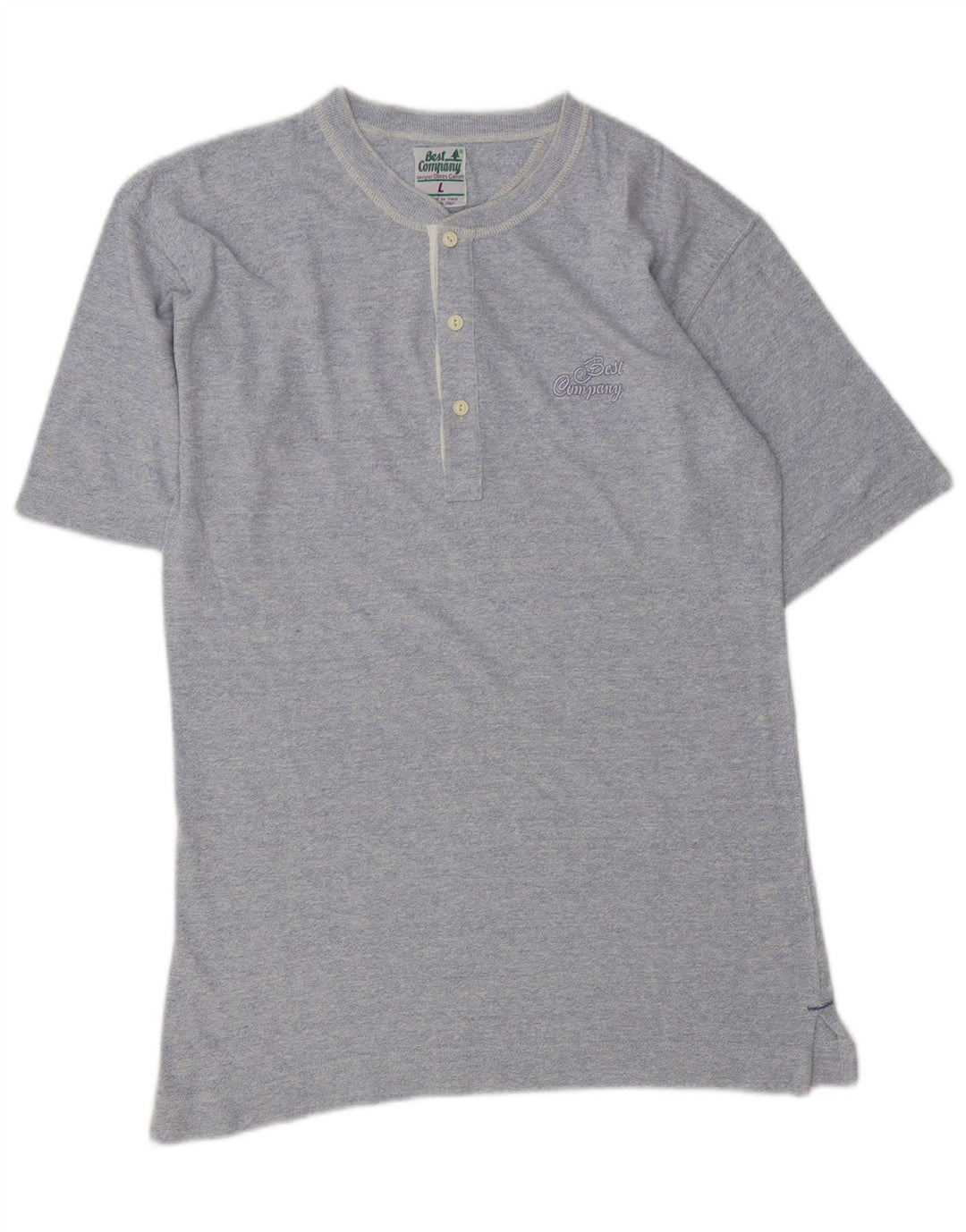 BEST COMPANY Polo Homme Grand Bleu Coton