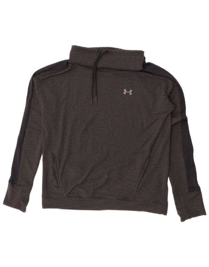 Under Armour Sweat-shirt pour femme UK 44 Gris moyen Colourblock