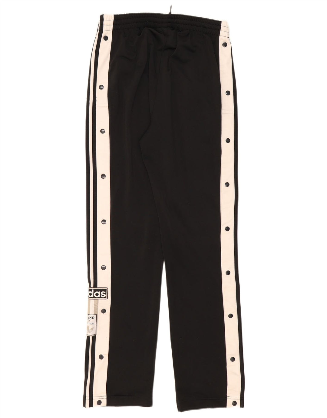 Adidas Pantalon de survêtement graphique pour homme Small Noir Colorblock Polyester