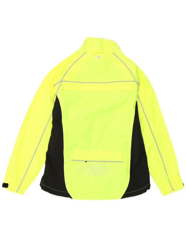 Mountain Warehouse Veste de pluie pour femme UK 12 Medium Jaune Colourblock