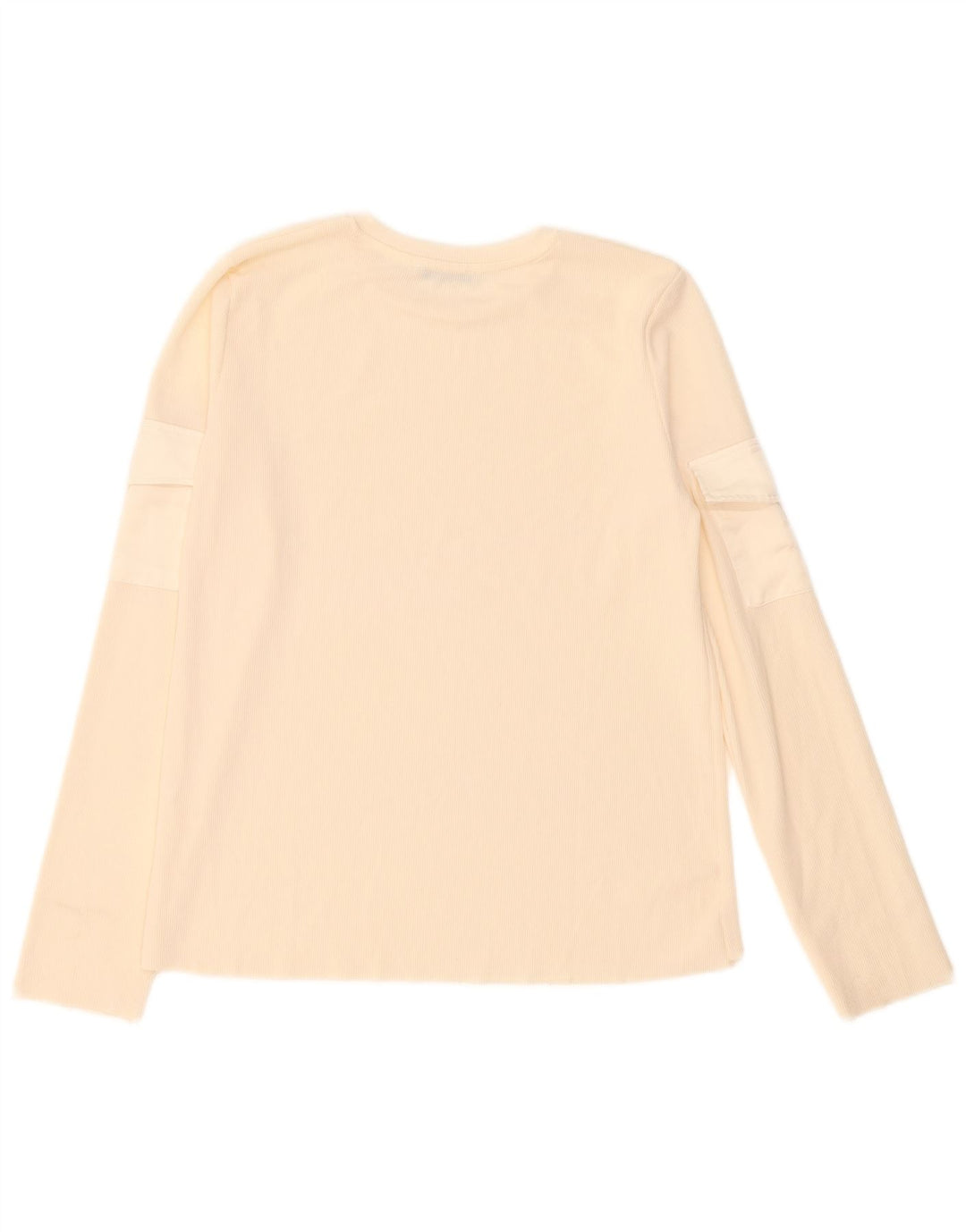 Zara Femme Top Manches Longues UK 14 Large Beige