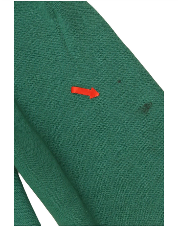 Nike Pull à capuche en coton vert moyen pour homme