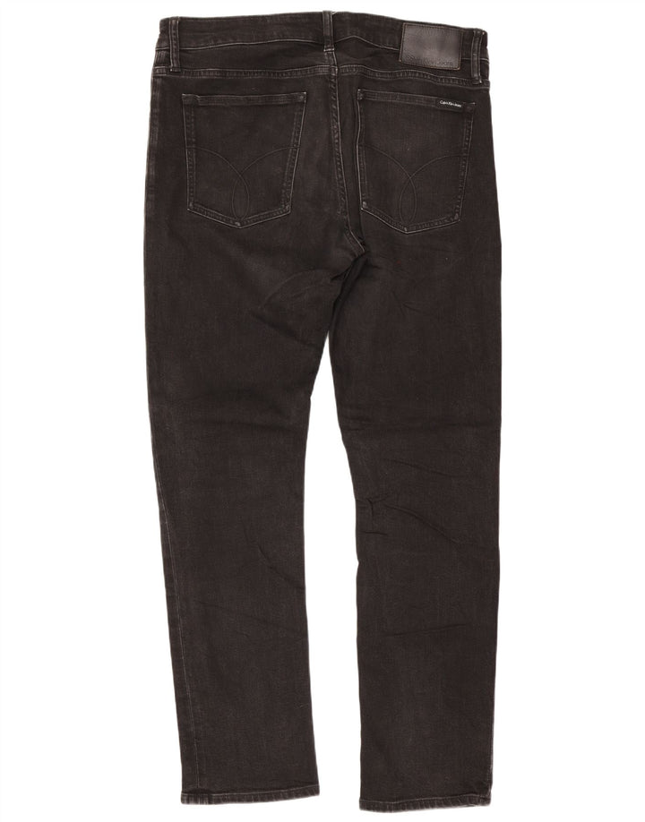 Calvin Klein Jean droit homme W34 L30 coton noir