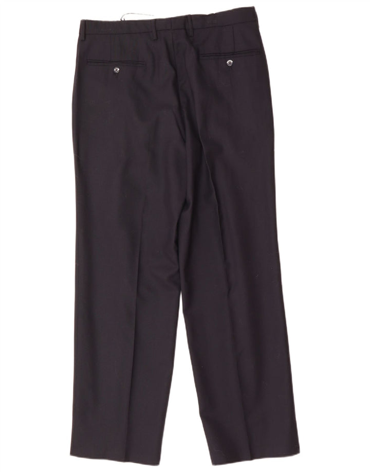 FRAIZZOLI Pantalon de costume à chevilles pour homme IT 48 Medium W32 L29 Bleu marine