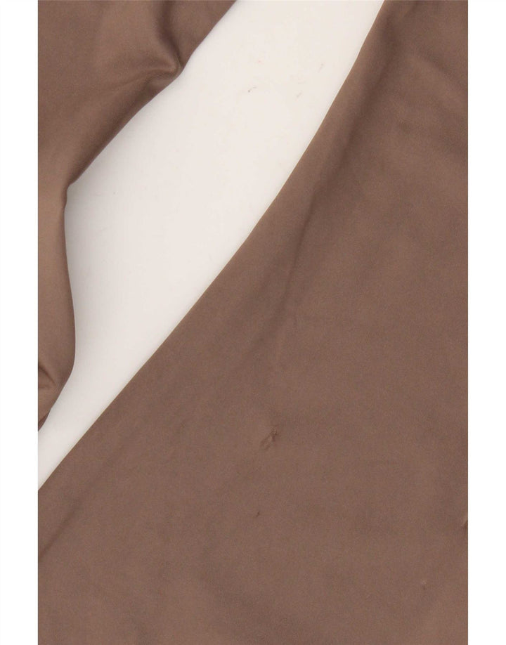 Adidas Pantalon de survêtement évasé pour femme UK 12 Marron moyen Polyester