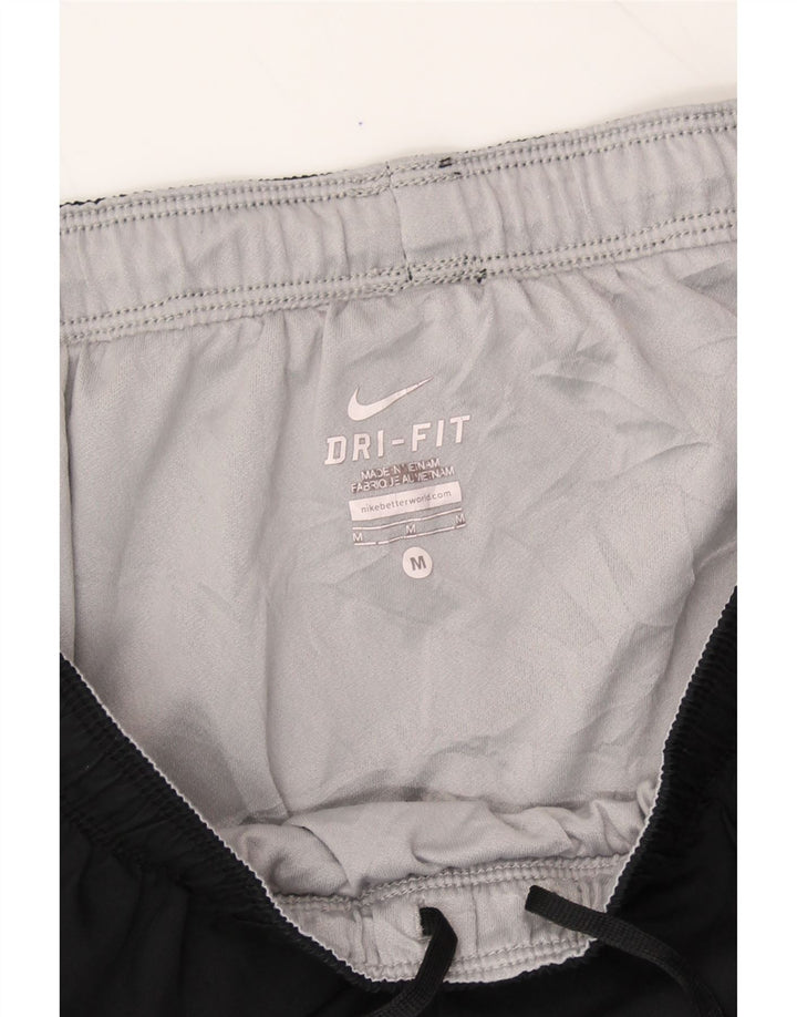 NIKE Womens Dri Fit Sport Shorts UK 12 Medium  Black Polyester Vintage Nike and Second-Hand Nike from Messina Hembry 