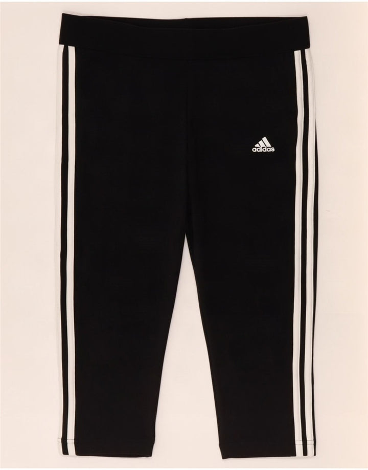 Adidas Capri Legging pour femme UK 12/14 Noir moyen