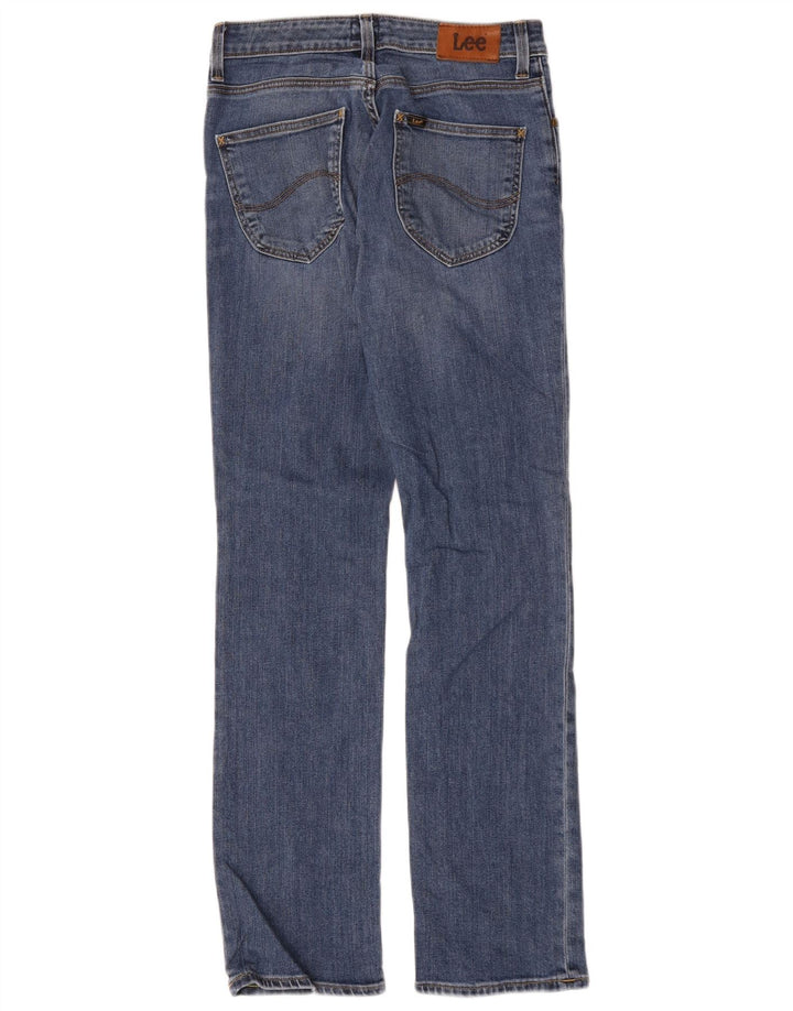 Lee Jean Droit Marion Femme W26 L31 Bleu Coton