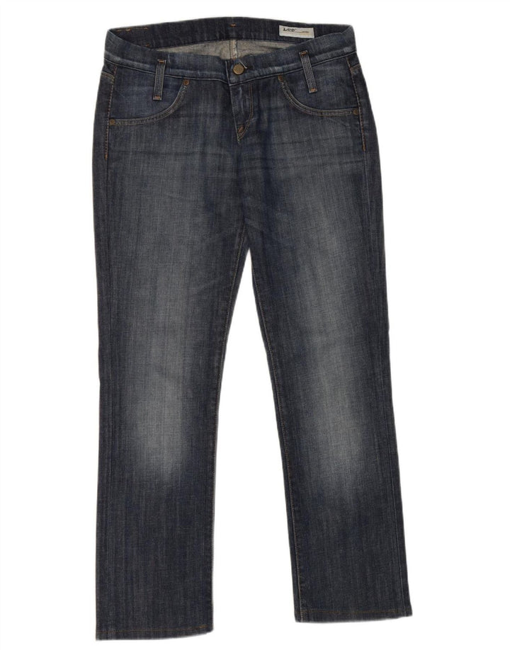 Lee Jean Droit Lynn Femme W29 L29 Bleu Coton