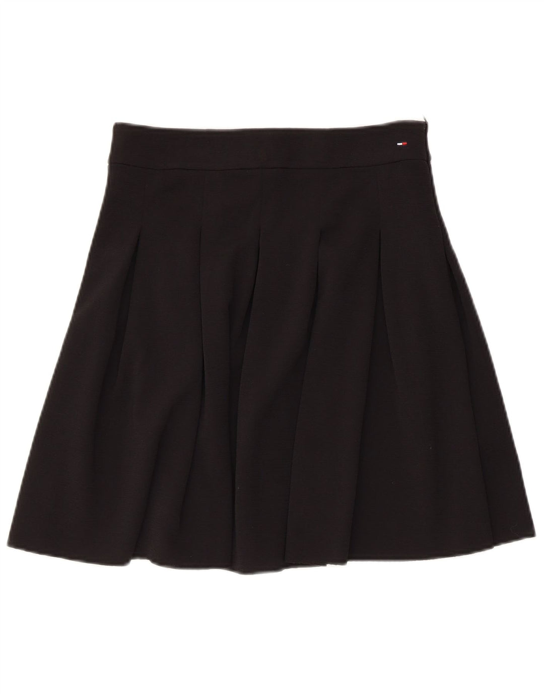 Tommy Hilfiger Femme Mini Jupe Plissée Medium W28 Noir Polyester