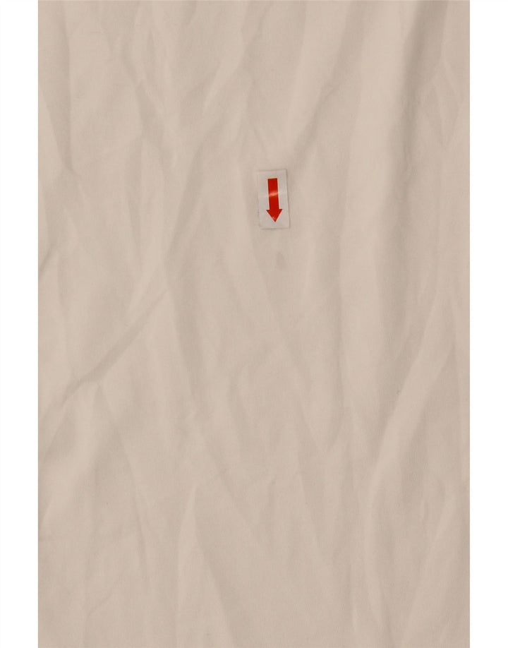 Nike Hommes Dri Fit Graphic T-Shirt Haut Petit Blanc Polyester