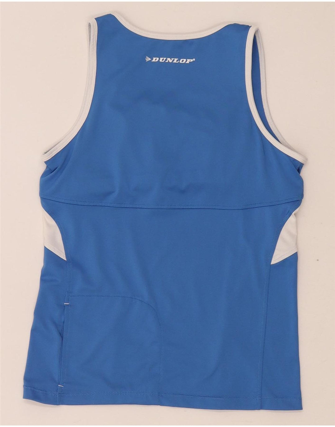 Dunlop Débardeur Femme UK 12 Bleu Moyen Colorblock Polyester