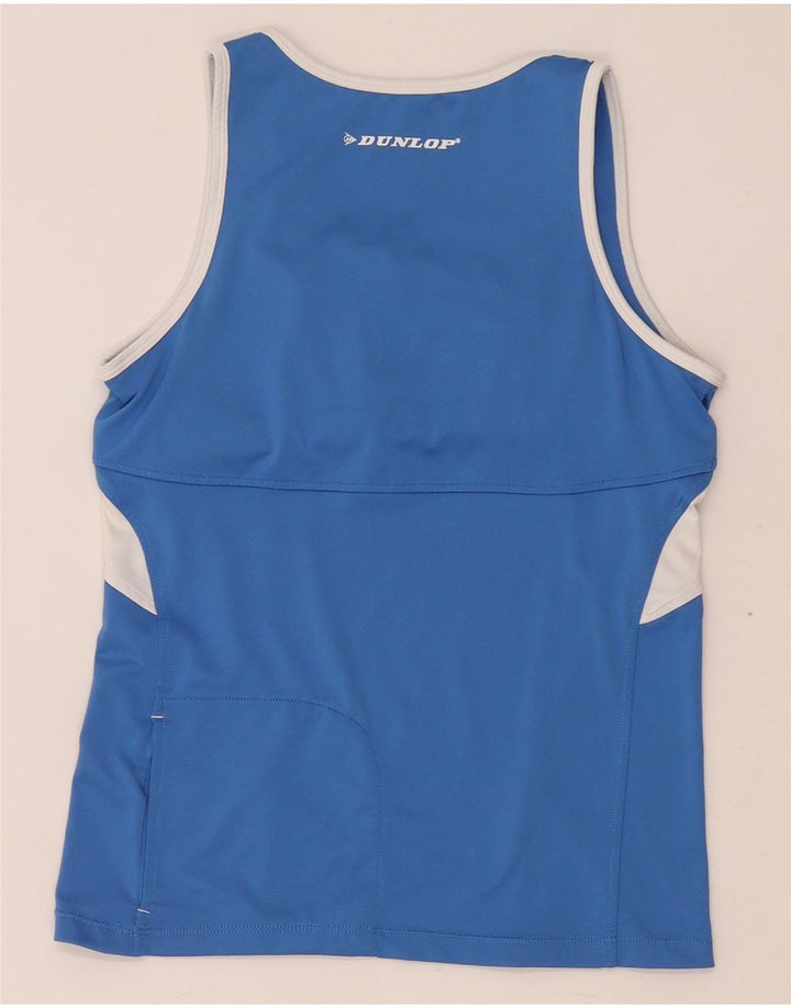 Dunlop Débardeur Femme UK 12 Bleu Moyen Colorblock Polyester
