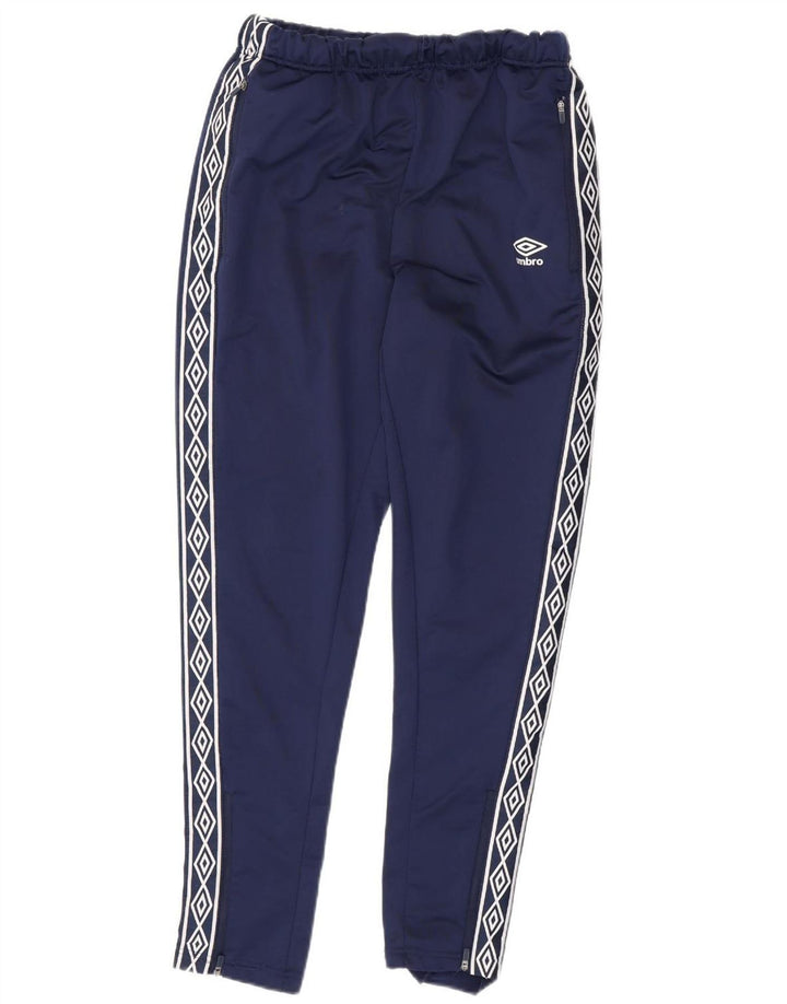 Umbro Pantalon de Survêtement Graphique Homme Bleu Marine Moyen Polyester