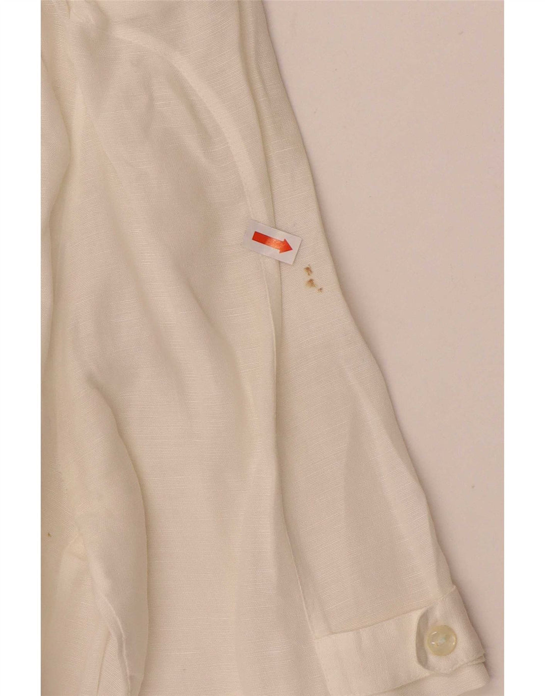 Alexander Chemisier à manches courtes pour femme UK 14 Large Blanc