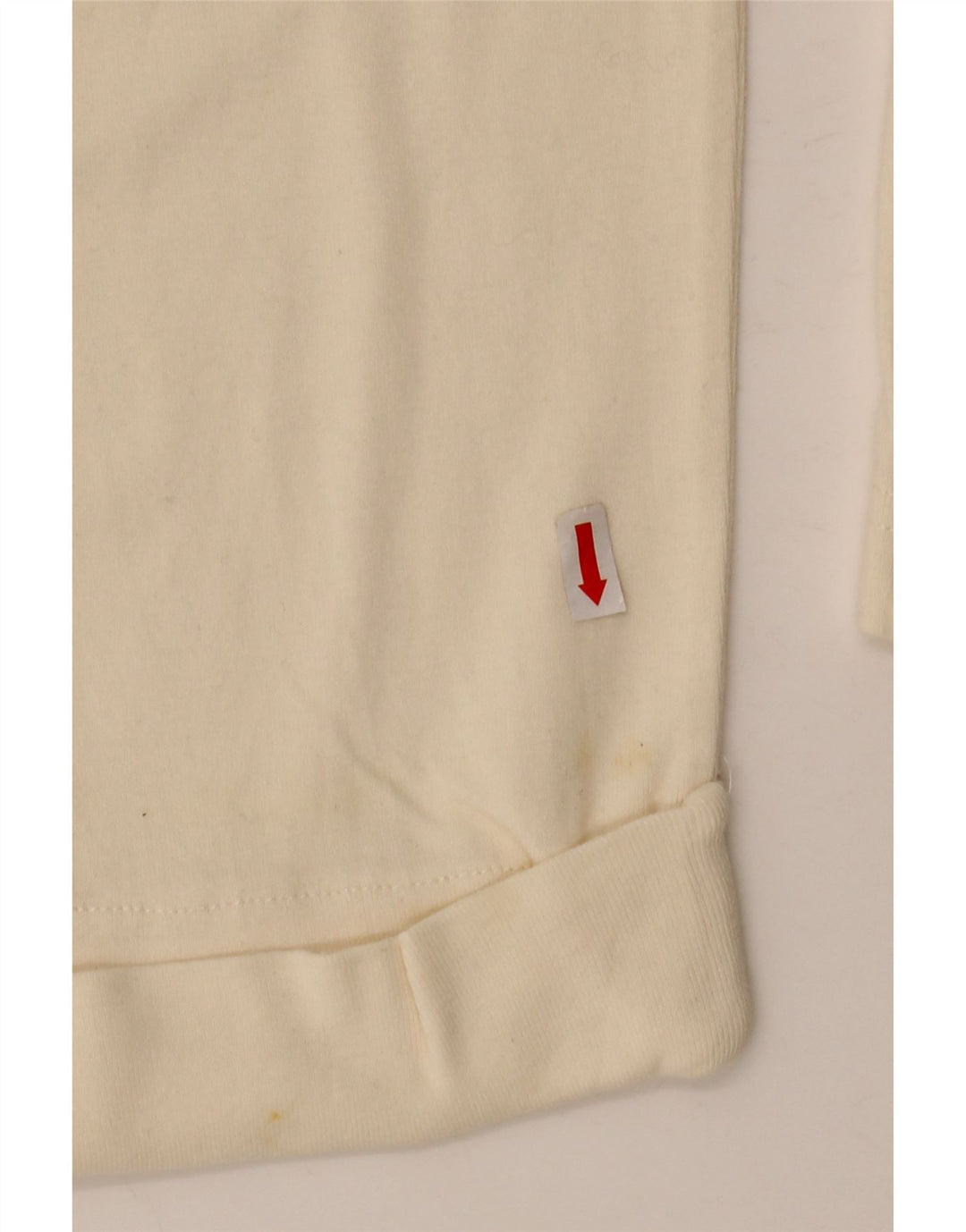 ORVIS Haut surdimensionné à manches 3/4 pour femme UK 14 Coton beige moyen