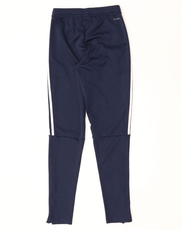 Adidas Pantalon de survêtement Climalite pour homme XS Bleu marine Polyester