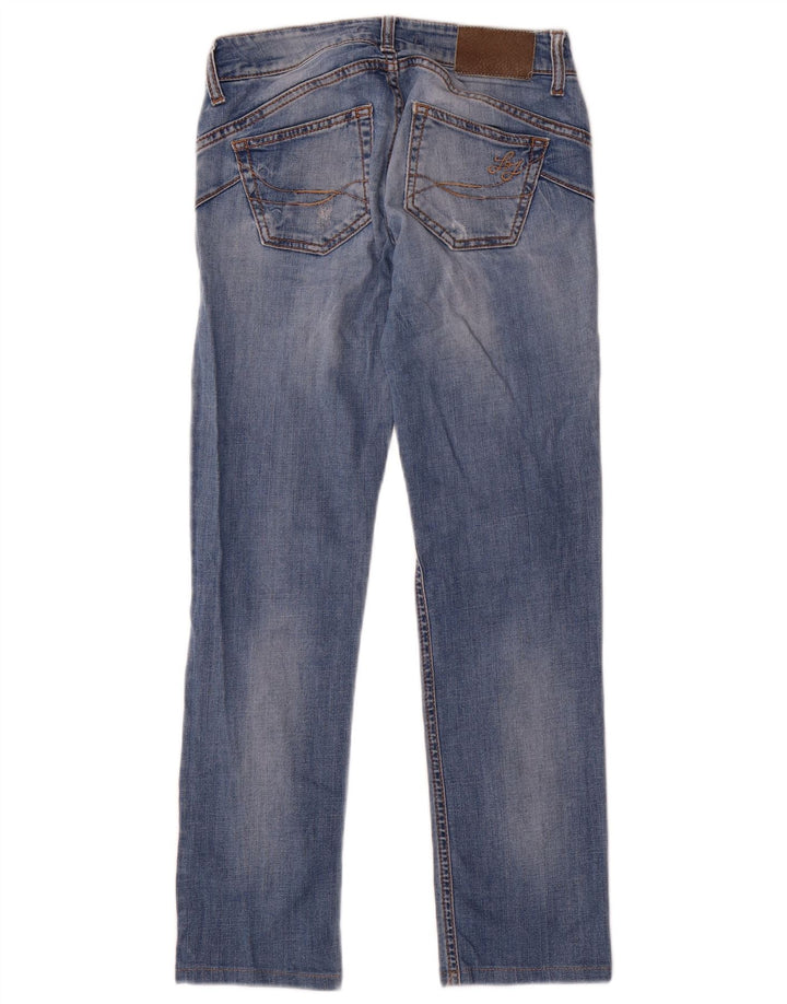 Liu Jo Jean droit effet vieilli pour femme W26 L27 Bleu