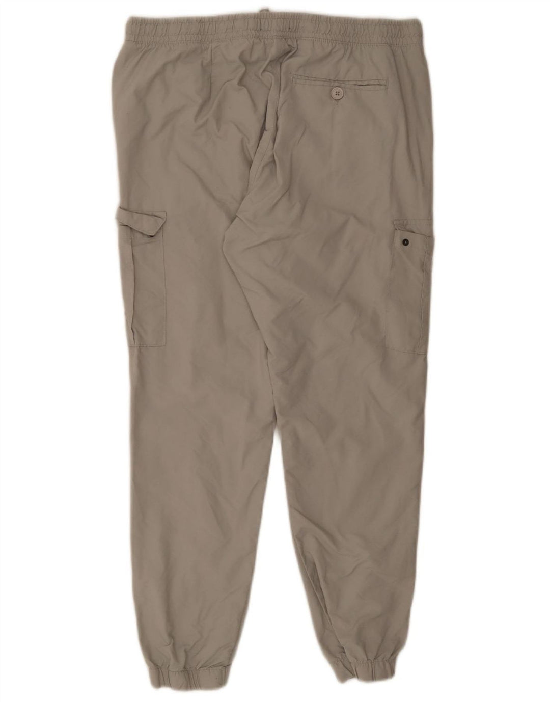 French Connection Pantalon Cargo Joggers Homme XL W36 L28 Gris Polyamide