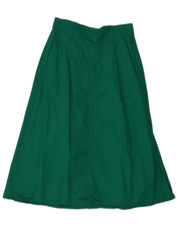 Prisma Jupe trapèze taille haute pour femme UK 12 Medium W26 Vert