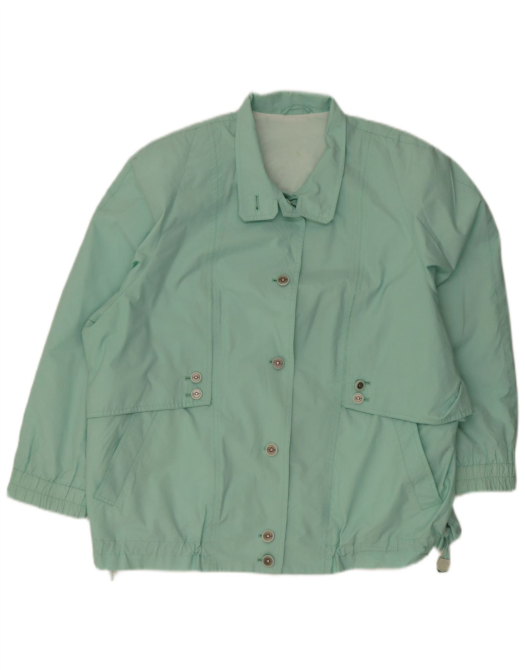 Valmeline Veste De Pluie Oversize Femme IT 44 Vert Moyen
