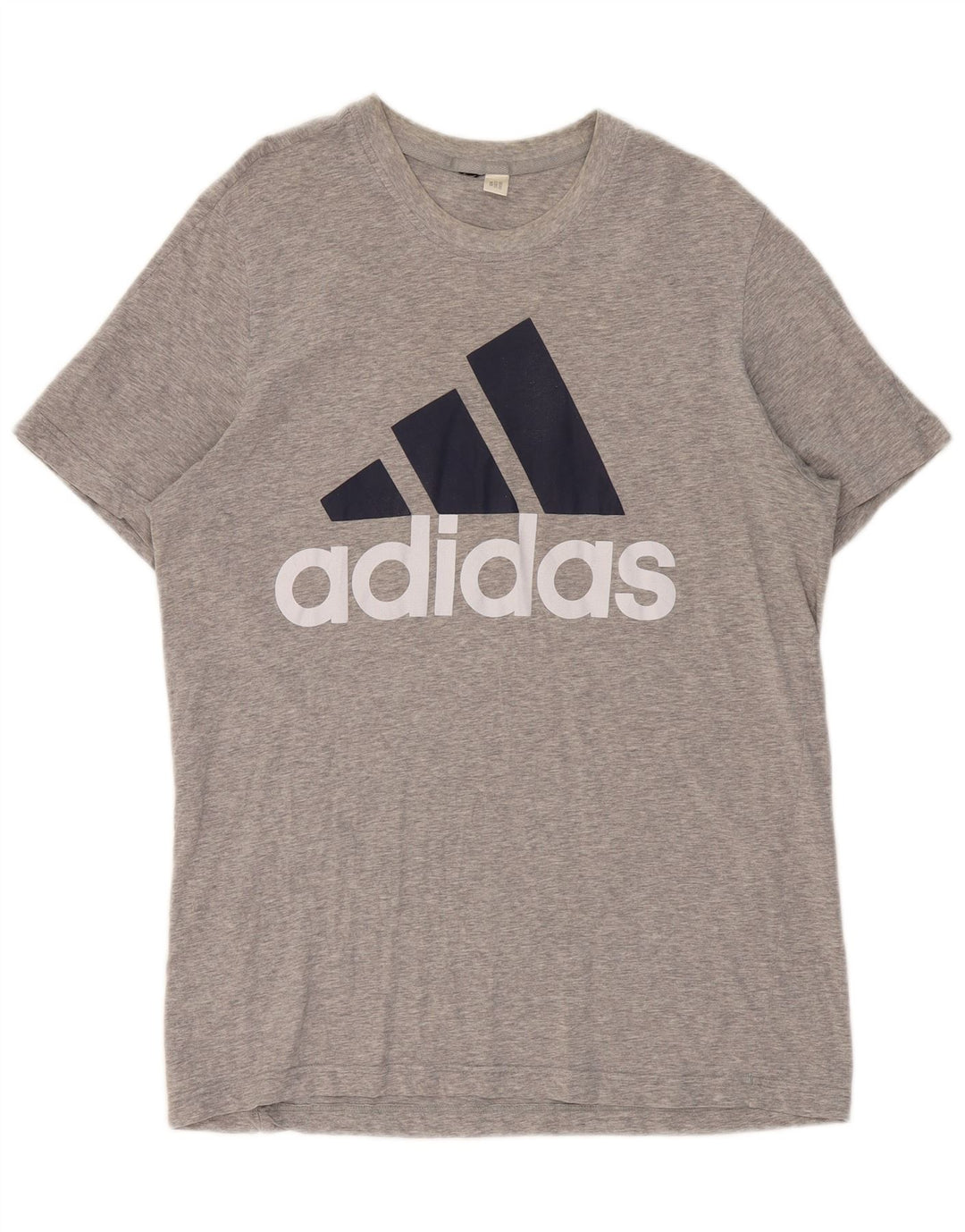 ADIDAS T-shirt graphique pour hommes, grand, gris