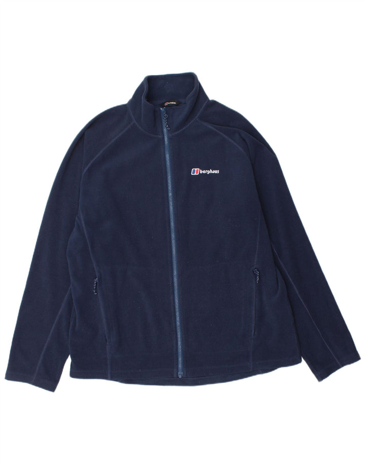 Berghaus Veste Polaire Homme UK 40 Large Bleu Marine Polyester