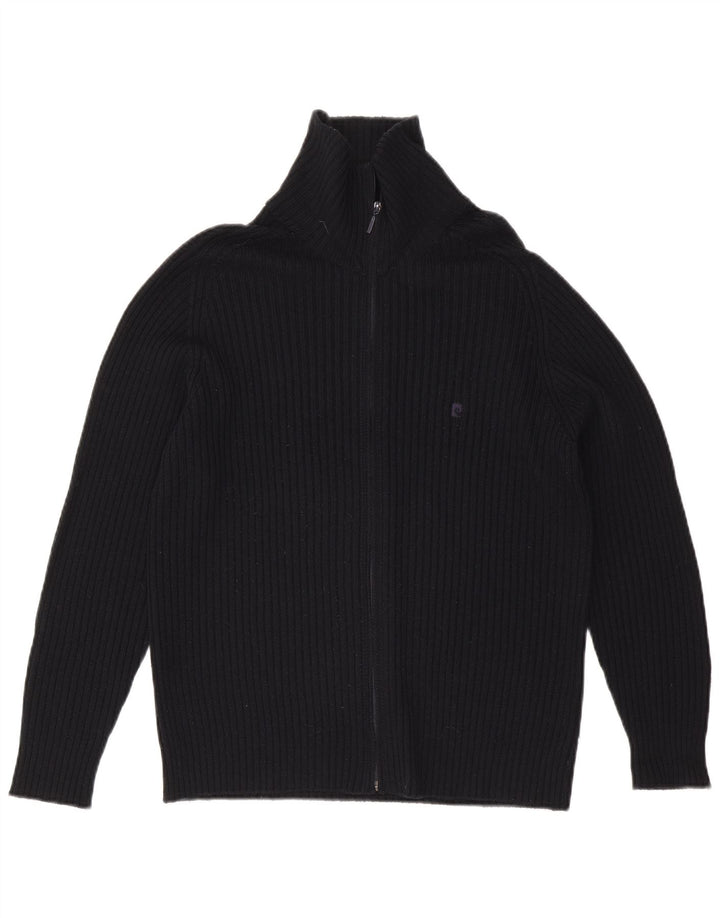 Pierre Cardin Cardigan Pull Bleu Marine Moyen Homme