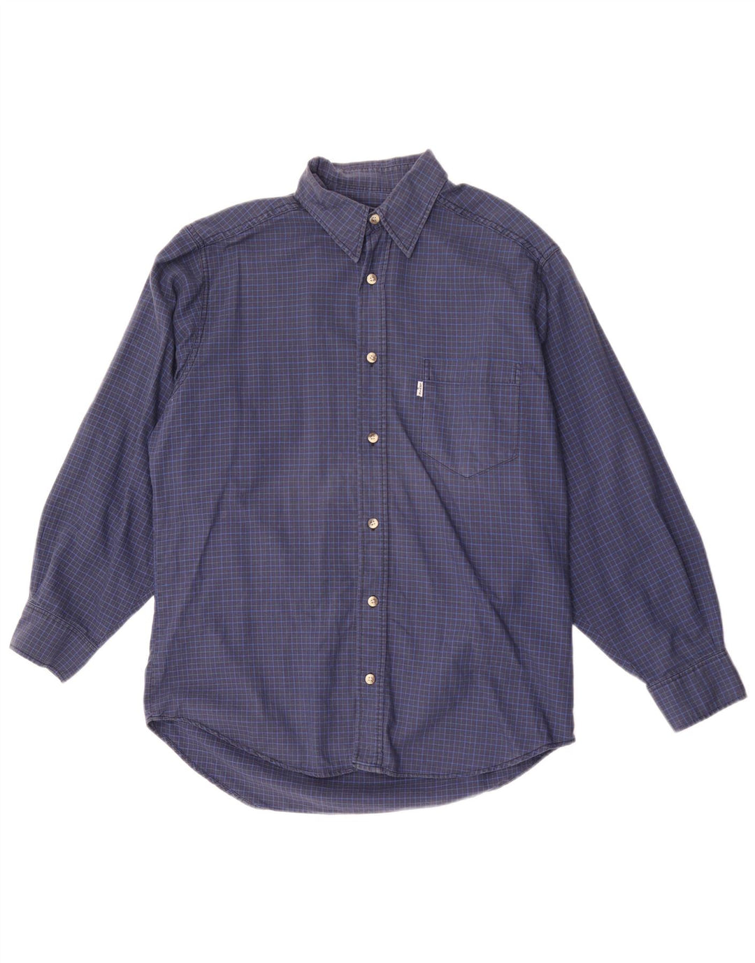 Levi's Chemise à Carreaux Homme Bleu Moyen Check Cotton
