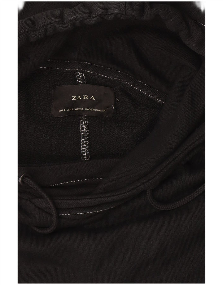 Zara Pull à capuche pour homme Petit Noir