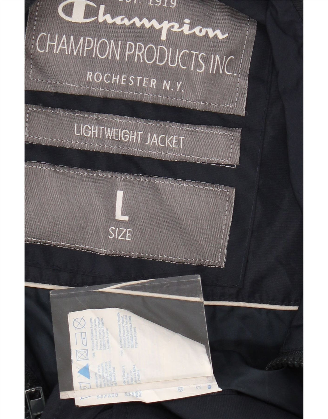 CHAMPION Veste utilitaire pour hommes UK 40 Large Bleu Marine Polyester