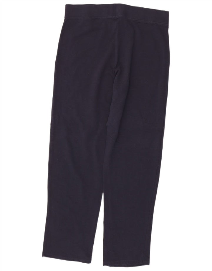 Marks & Spencer Pantalon coupe-vent pour femme UK 16 Large Bleu marine Coton
