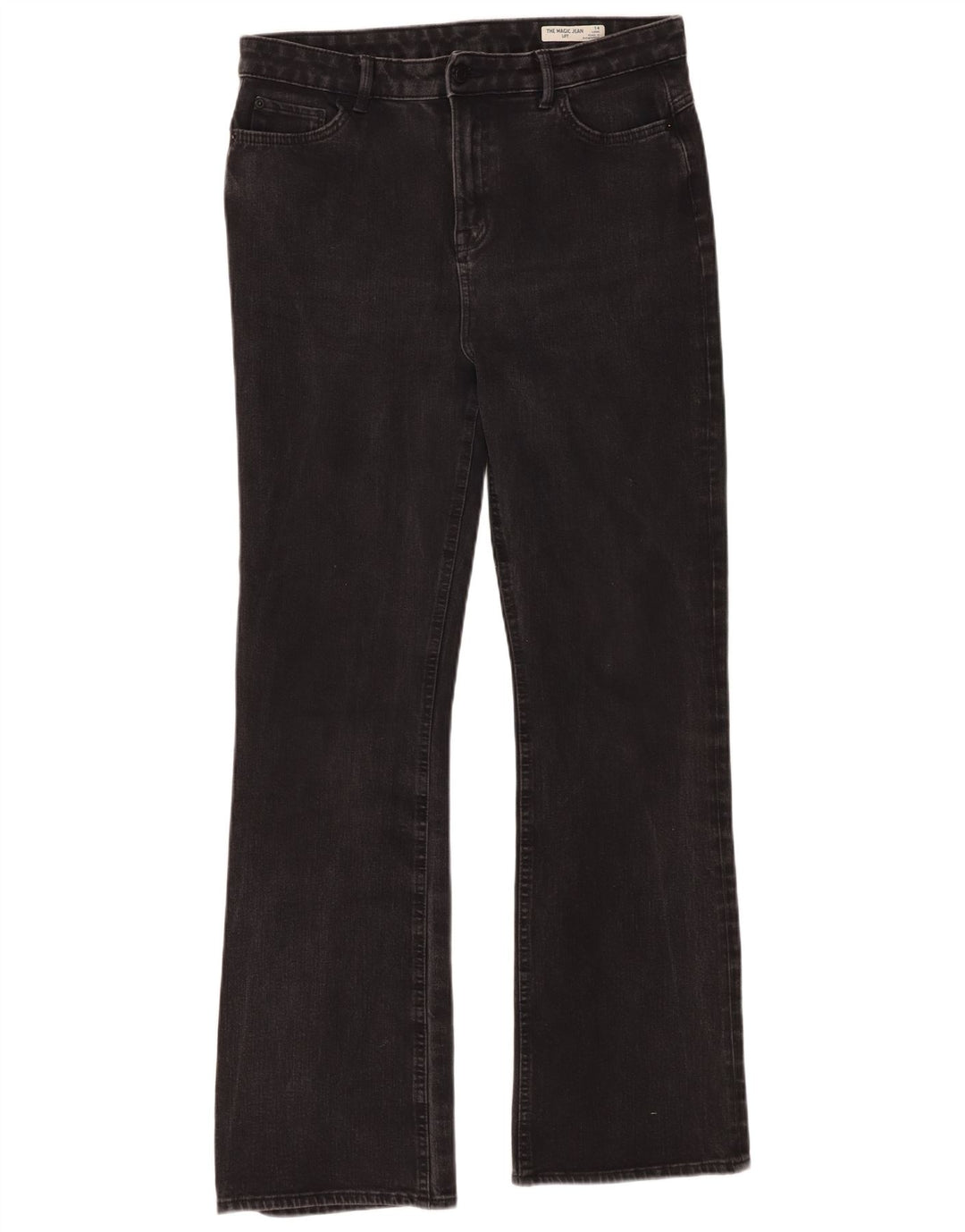 Marks & Spencer Jean bootcut pour femme UK 14 Large W34 L31 Coton noir