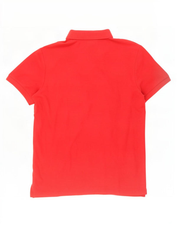Nike Polo Homme UK 46/48 XL Rouge Coton