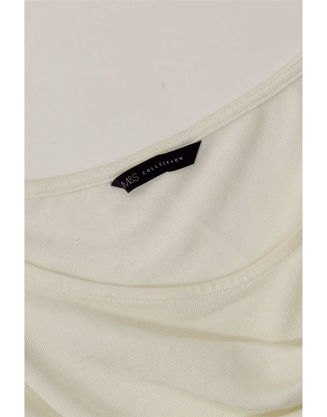 Marks & Spencer Haut à manches 3/4 pour femme UK 18 XL Blanc cassé