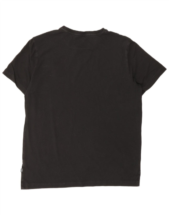 PUMA T-Shirt Graphique Homme Noir Moyen