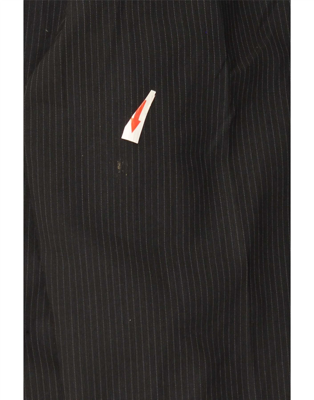 Marks & Spencer Pantalon de costume pour homme W36 L33 Noir à fines rayures Polyester